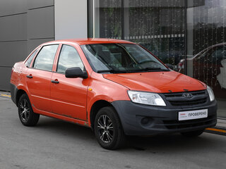 2017 Lada (ВАЗ) Granta I, оранжевый, 498000 рублей, вид 3