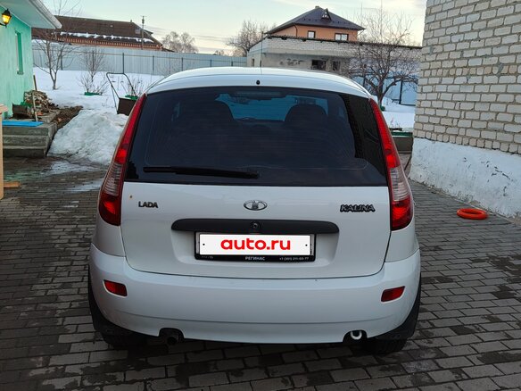 2012 Lada (ВАЗ) Kalina I, белый, 270000 рублей - вид 4