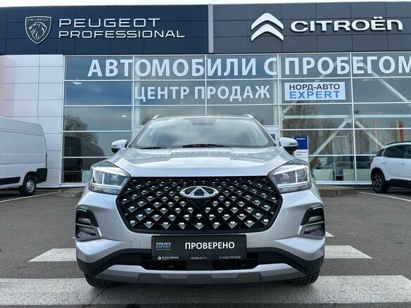 2024 Chery Tiggo 4 Pro I Рестайлинг, серый, 1570000 рублей - вид 1