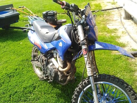 2020 Racer Enduro, синий, 70000 рублей, вид 3