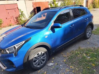 2021 Kia Rio X IV Рестайлинг, синий, 1455000 рублей, вид 2
