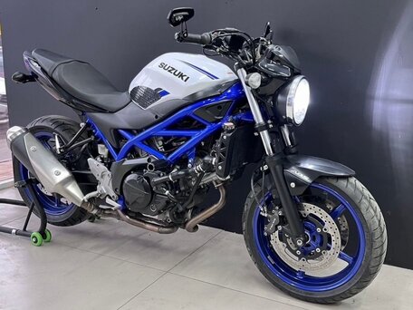 2019 Suzuki SV 650, белый, 565000 рублей, вид 2