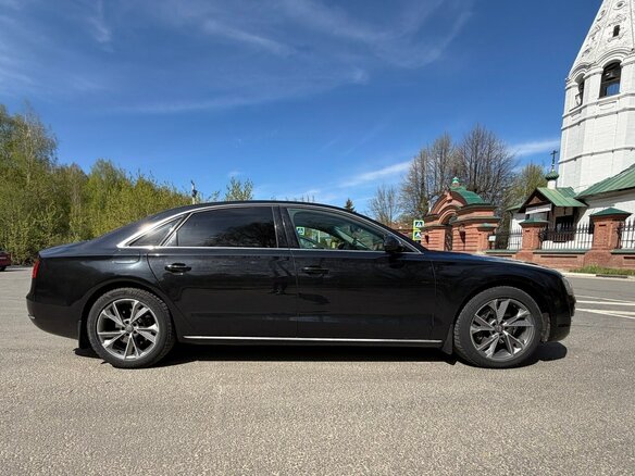 2011 Audi A8 Long III (D4), чёрный, 1220000 рублей - вид 3