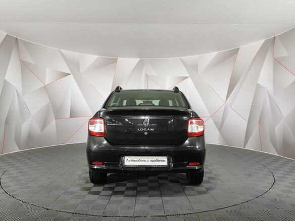 2017 Renault Logan II, чёрный - вид 7