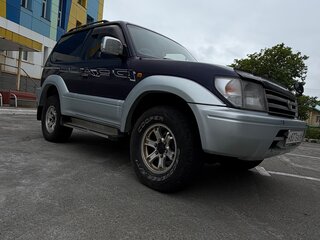 1996 Toyota Land Cruiser Prado 90 Series, синий, 1150000 рублей, вид 3