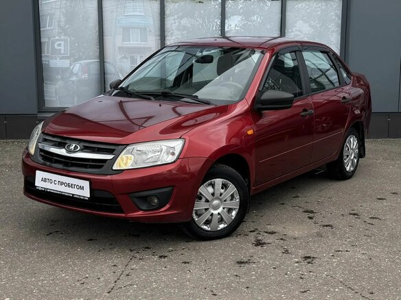 2017 Lada (ВАЗ) Granta I, красный