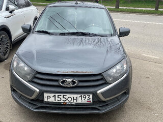 2020 Lada (ВАЗ) Granta I Рестайлинг, серый, 490000 рублей, вид 1