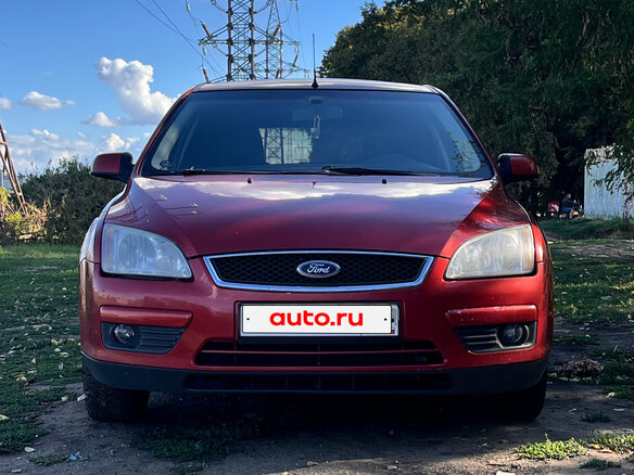 2007 Ford Focus II, красный, 420000 рублей