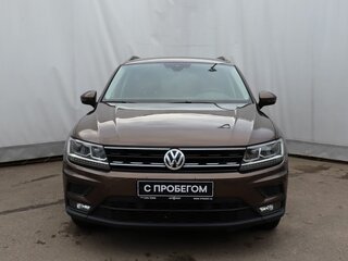 2019 Volkswagen Tiguan II, коричневый, 1749000 рублей, вид 2