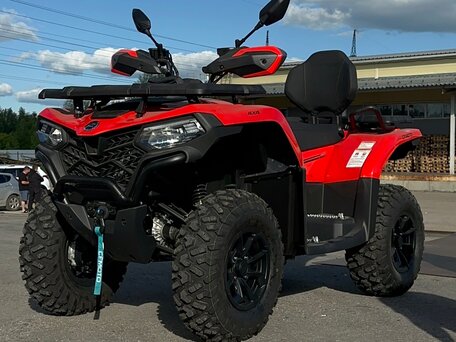 2026 CFMoto CFORCE 520 L, красный, 669000 рублей, вид 3