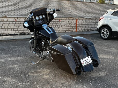 2014 Harley-Davidson Street Glide, чёрный, 1110000 рублей, вид 5