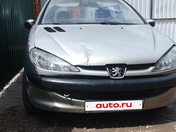2003 Peugeot 206, серый - вид 1