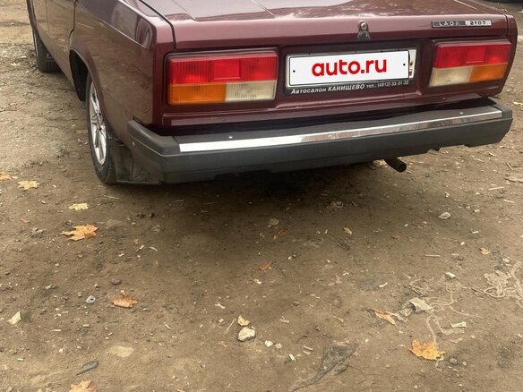 2012 Lada (ВАЗ) 2107, красный, 220000 рублей - вид 2