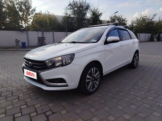 2020 Lada (ВАЗ) Vesta SW I, белый, 850000 рублей, вид 1