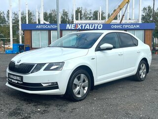 2019 Skoda Octavia III (A7) Рестайлинг, белый, 1578000 рублей, вид 1