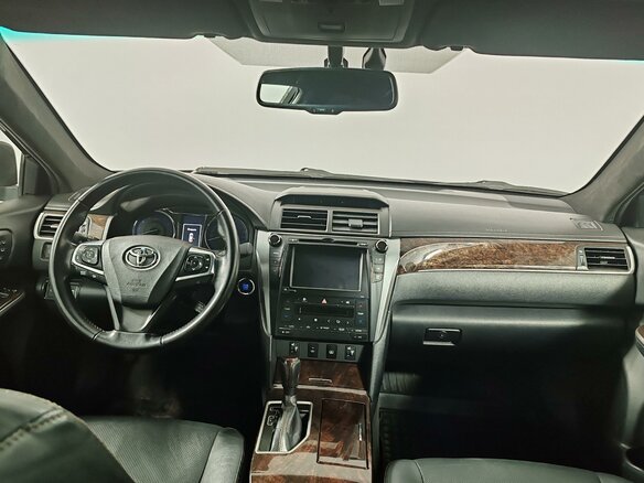 2017 Toyota Camry VII (XV50) Рестайлинг, чёрный, 1849000 рублей - вид 18
