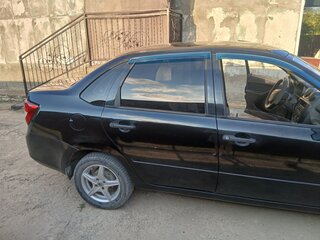 2012 Lada (ВАЗ) Granta I, чёрный, 350000 рублей, вид 5