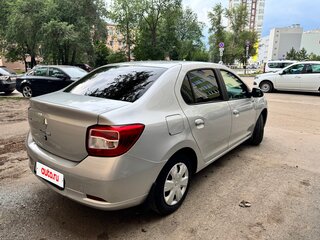 2017 Renault Logan II, серебристый, 1000000 рублей, вид 4