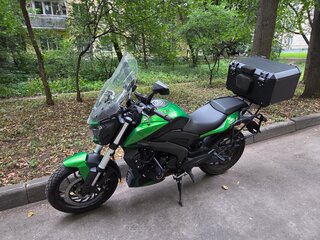 2021 Bajaj Dominar 400, зелёный, 330000 рублей, вид 4