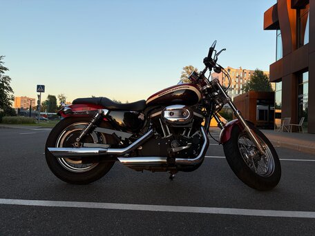 2012 Harley-Davidson Sportster 1200, красный, 750000 рублей, вид 2