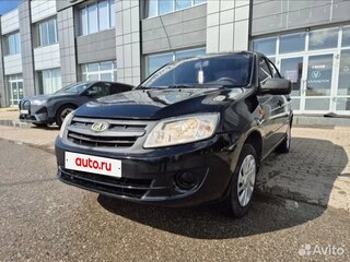 2012 Lada (ВАЗ) Granta I, чёрный, 335000 рублей, вид 1