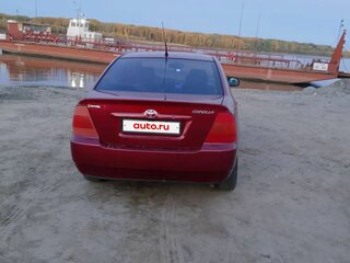 2005 Toyota Corolla IX (E120, E130) Рестайлинг, красный, 615000 рублей, вид 3