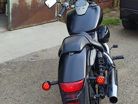 2013 Honda Shadow 750, чёрный, 580000 рублей - вид 10