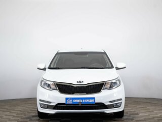 2016 Kia Rio III Рестайлинг, белый, 949000 рублей, вид 2