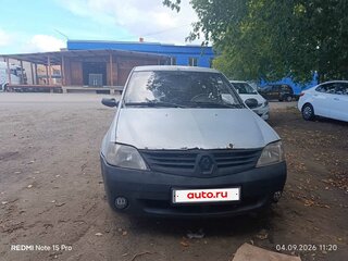 2008 Renault Logan I, серый, 135000 рублей, вид 1