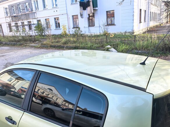 2003 Renault Megane II, зелёный - вид 9