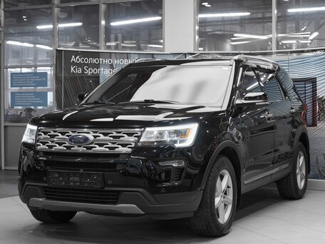 2019 Ford Explorer V Рестайлинг 2, чёрный, 2799000 рублей, вид 1