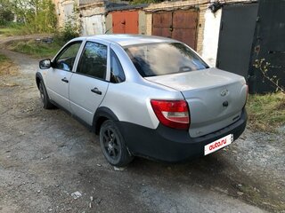 2013 Lada (ВАЗ) Granta I, серебристый, 200000 рублей, вид 4