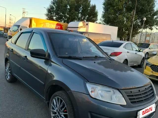 2017 Lada (ВАЗ) Granta I, серебристый, 340000 рублей, вид 1