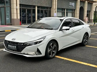 2023 Hyundai Elantra N Line VII (CN7) Рестайлинг, белый, 1560300 рублей, вид 1