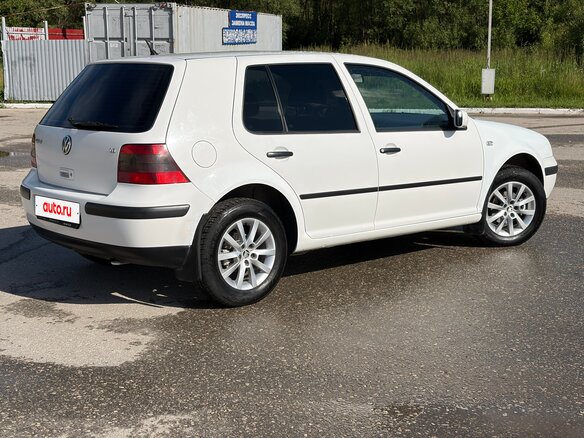 2003 Volkswagen Golf IV, белый, 535000 рублей - вид 4