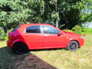 2007 Chevrolet Lacetti I, красный, 250000 рублей, вид 4