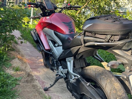 2004 Honda VFR 800X (Crossrunner), красный, 300000 рублей, вид 5