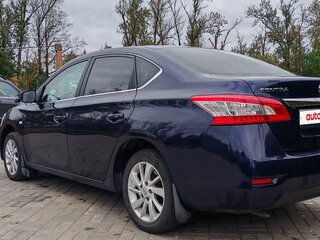 2014 Nissan Sentra VII (B17), синий, 890000 рублей, вид 2