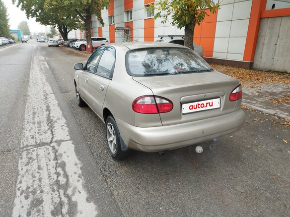 2007 Daewoo Lanos, бежевый - вид 6
