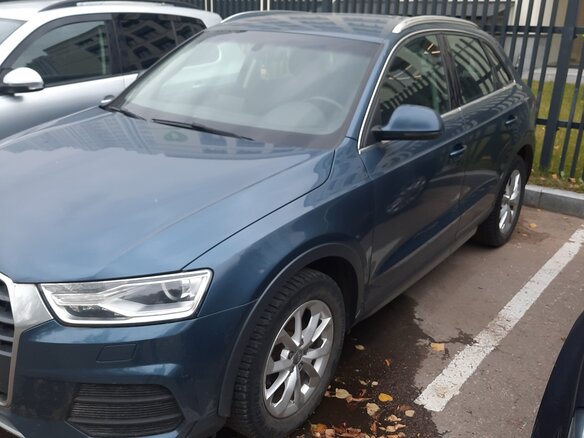 2016 Audi Q3 I (8U) Рестайлинг, серый, 1725000 рублей - вид 6