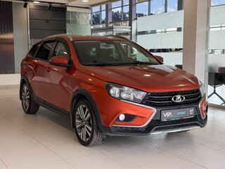 2021 Lada (ВАЗ) Vesta SW Cross I, оранжевый, 1035000 рублей, вид 3