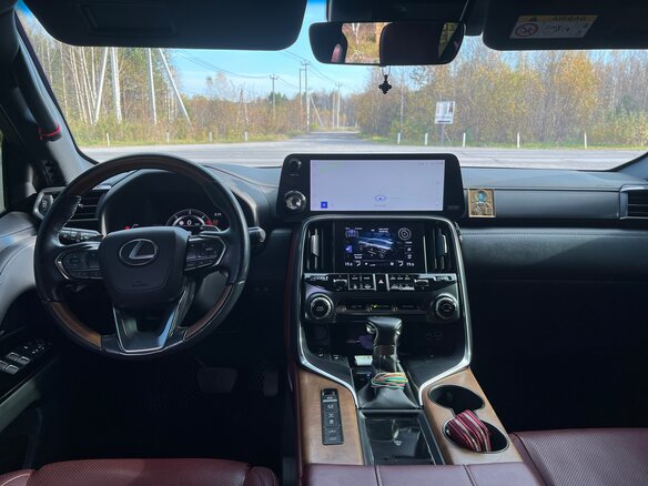 2022 Lexus LX 500d IV, серый, 13200000 рублей - вид 5