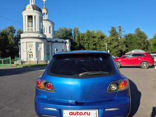 2006 Mazda 3 I (BK) Рестайлинг, синий, 335000 рублей, вид 4