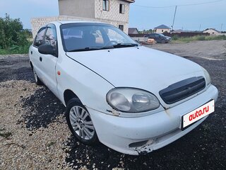 2007 Chevrolet Lanos I, белый, 125000 рублей, вид 1