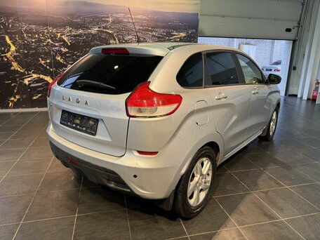 2017 Lada (ВАЗ) XRAY I, серебристый, 650000 рублей, вид 4