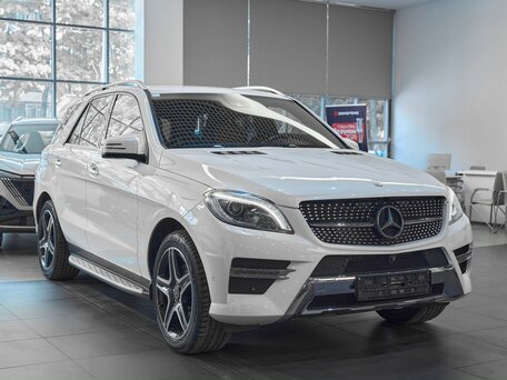 2013 Mercedes-Benz M-Класс 350 CDI III (W166), белый, 2299000 рублей, вид 1