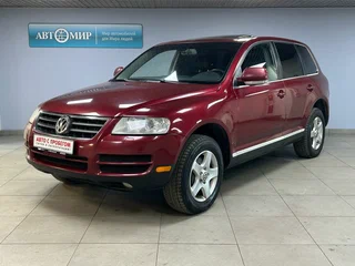 2004 Volkswagen Touareg I, красный, 1099000 рублей, вид 1