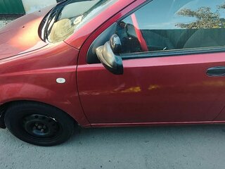 2007 Chevrolet Aveo I, красный, 270000 рублей, вид 4