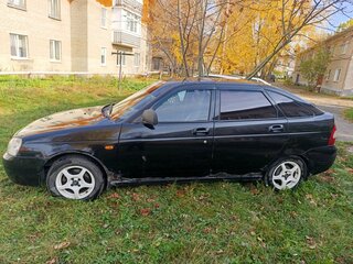 2009 Lada (ВАЗ) Priora I, чёрный, 210000 рублей, вид 4