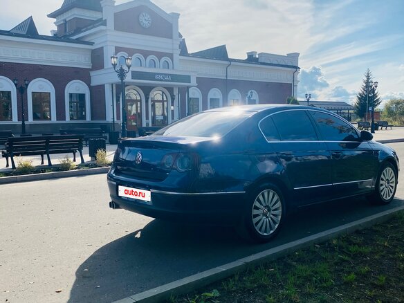 2008 Volkswagen Passat B6, синий, 520000 рублей - вид 8